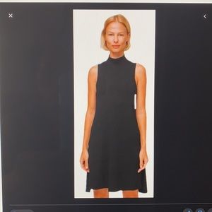 Lululemon black turtle neck dress M